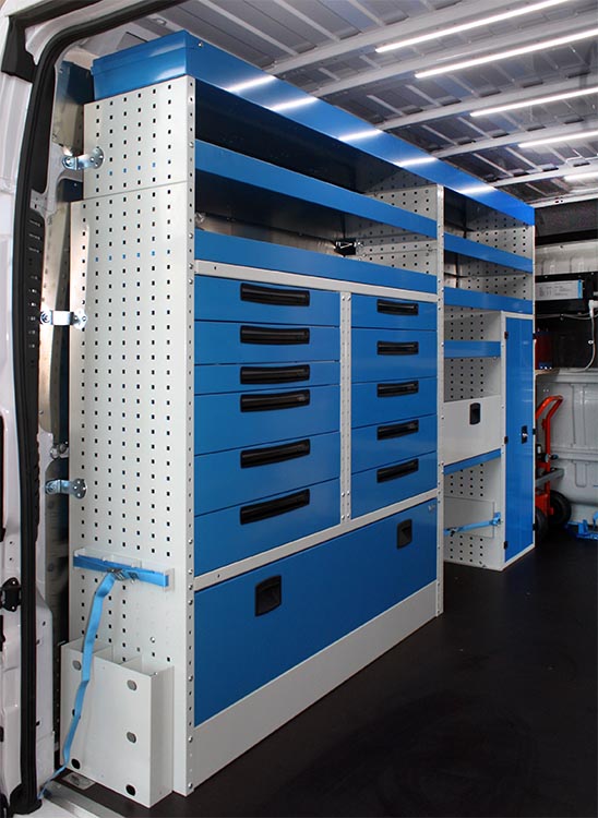 Ducato con cassetti metallici Syncro Ultra Prato