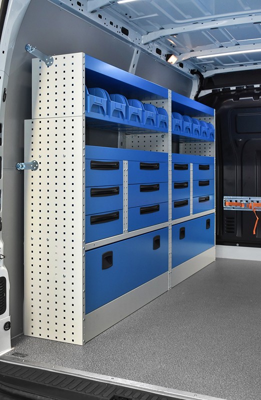 Interstar2023 con cassetti metallici e ripiani vari Syncro Ultra Prato