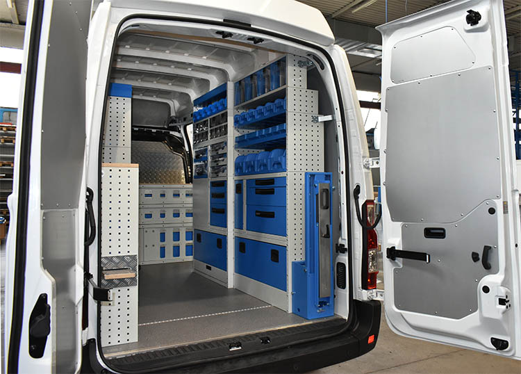 Movano Opel con arredo Syncro Ultra e morsa pieghevole senza supporto Prato