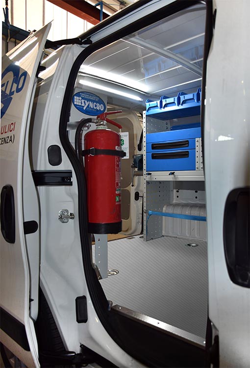 Fiorino con accessori vari Syncro Prato