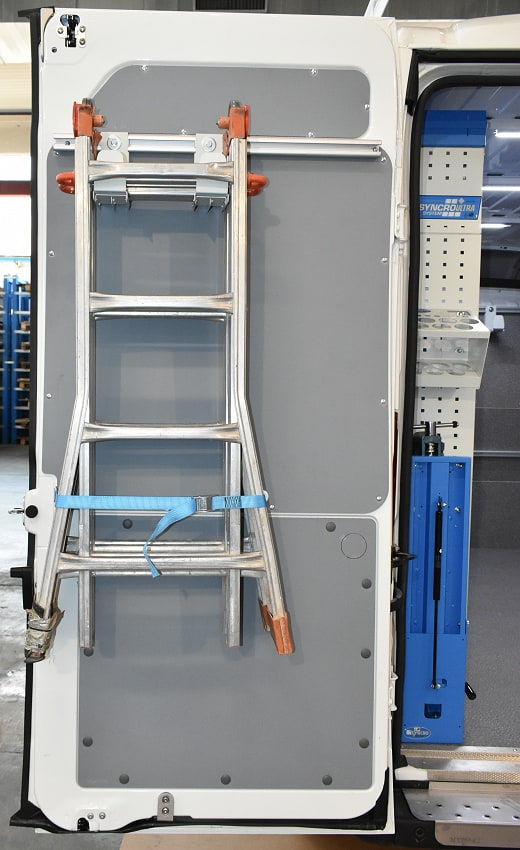 Porta scaletta su porta Boxer Syncro Prato