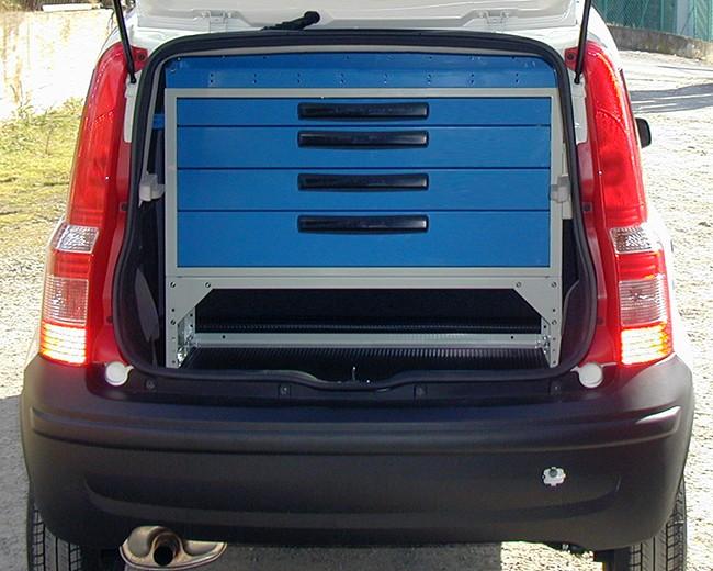 Fiat Panda con arredi Syncro Prato