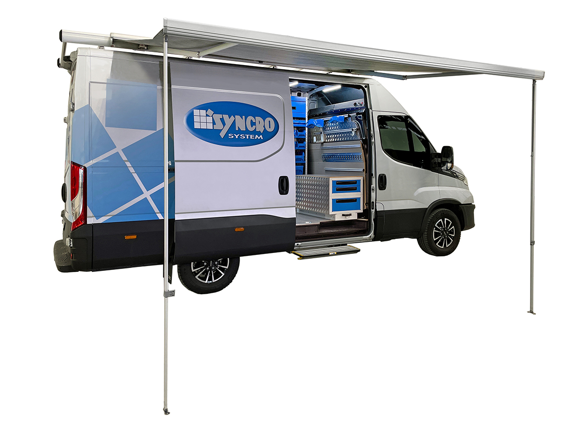 Veranda per furgone da Syncro Prato