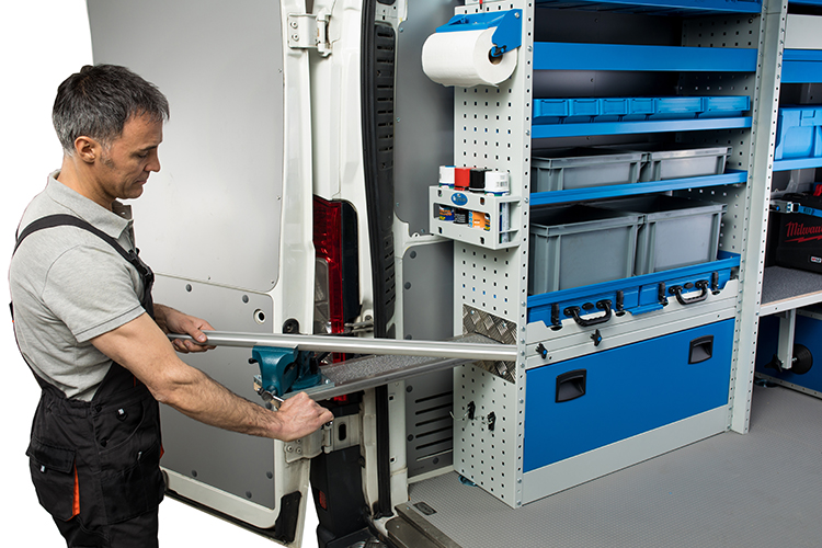 Utilizzo portamorsa estraibile Syncro Prato