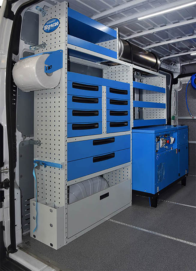 Macchina combinata generatore e compressore da Syncro Prato