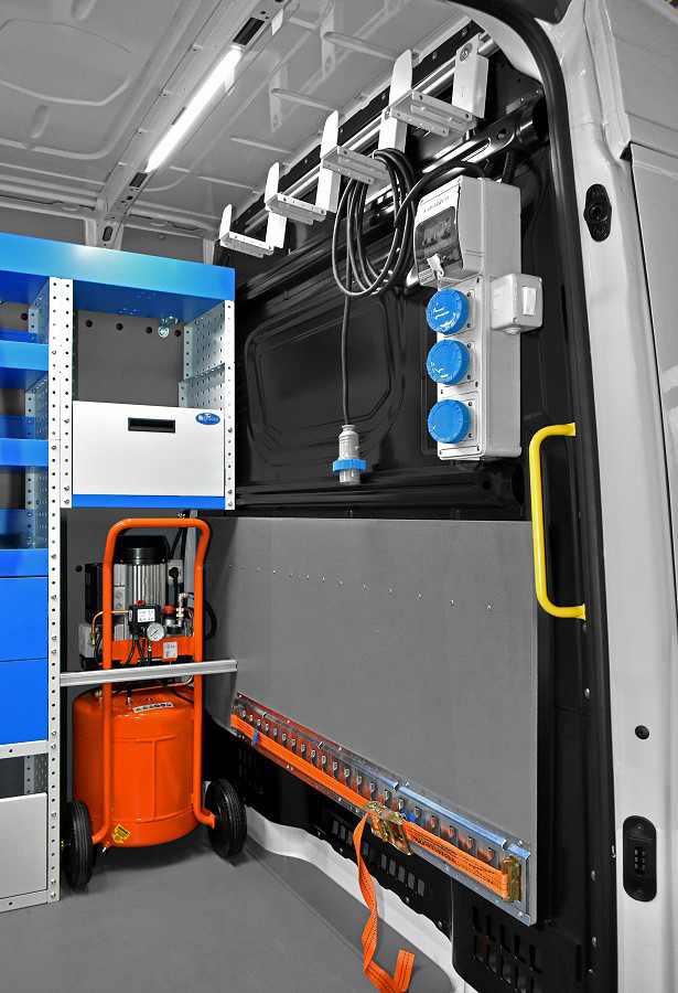 Compressore trasportabile per furgoni Syncro Prato